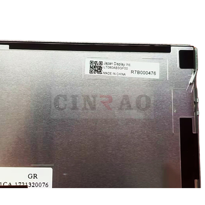 Écran LCD de 8 pouces LT080AB3G600 LT080AB3G700 LT080AB3G900 LT080AB3GE00 LT080AB3GF00 Audi A6 A8 Écran de panneau de voiture