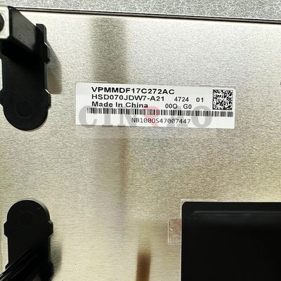 7 pouces 800*480 affichage LCD HSD070JDW7-A21 Panneau d'écran de voiture WLED LVDS Navigation GPS