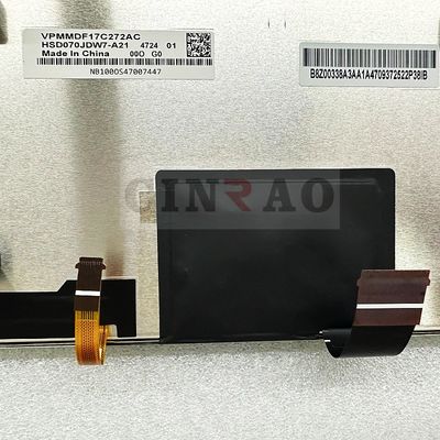 7 pouces 800*480 affichage LCD HSD070JDW7-A21 Panneau d'écran de voiture WLED LVDS Navigation GPS