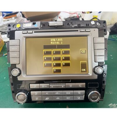 Radio de navigation automobile pour Volkswagen Phaeton RNS810 Lecteur stéréo VW RNS 810 GPS Audio