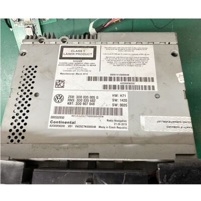 Radio de navigation automobile pour Volkswagen Phaeton RNS810 Lecteur stéréo VW RNS 810 GPS Audio