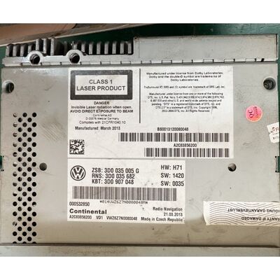 Radio de navigation automobile pour Volkswagen Phaeton RNS810 Lecteur stéréo VW RNS 810 GPS Audio