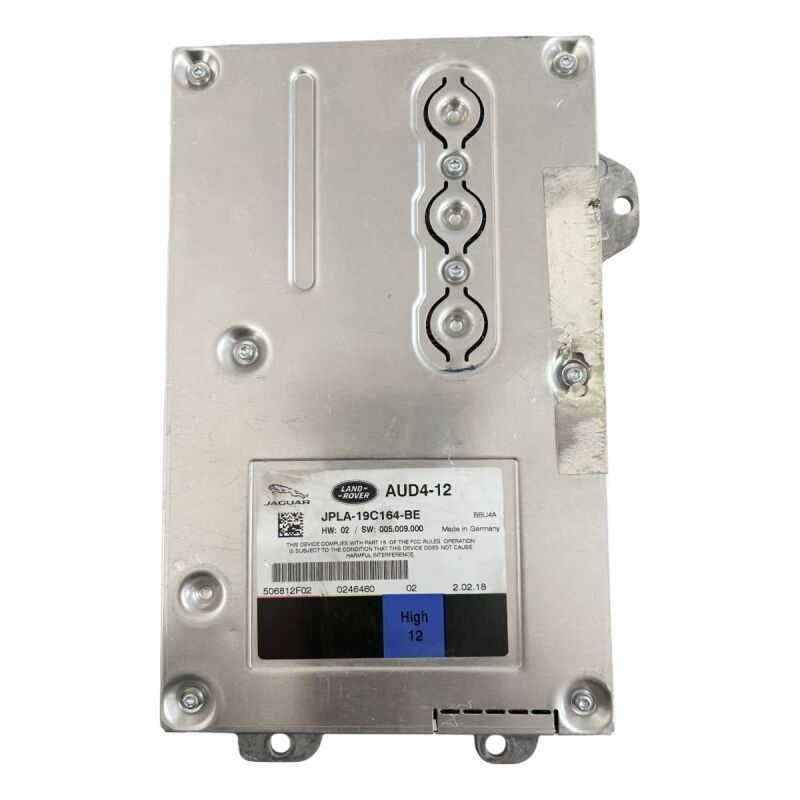 Amplificateur de puissance de voiture automobile Land Rover Jagua, contrôleur d'amplificateur Audio JPLA-19C164-BE AUD4-12