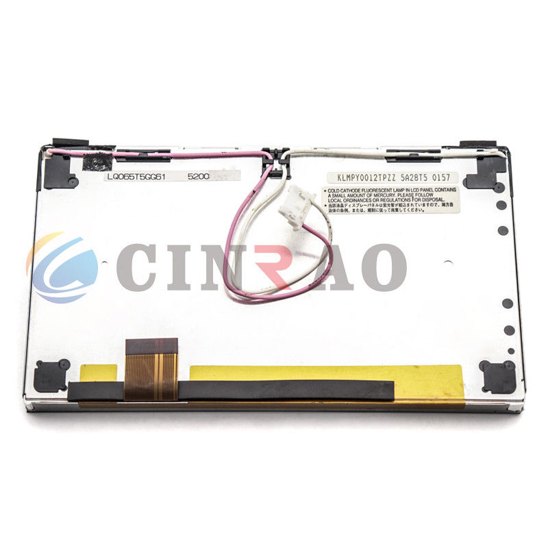 6,5 panneau d'affichage pointu d'écran de POUCE LQ065T5GG61 TFT LCD pour le remplacement de pièces d'auto de voiture