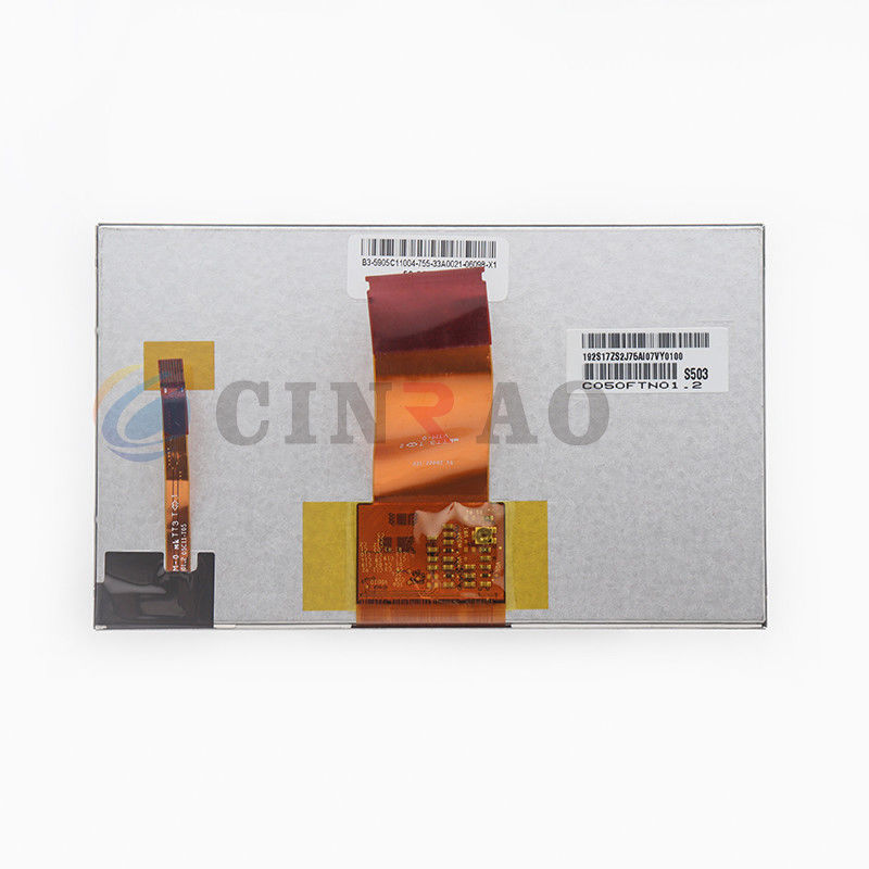 Pièces d'auto de l'écran C050FTN01.2 GPS d'affichage à cristaux liquides du panneau d'affichage d'affichage à cristaux liquides de 5,0 pouces/AUO