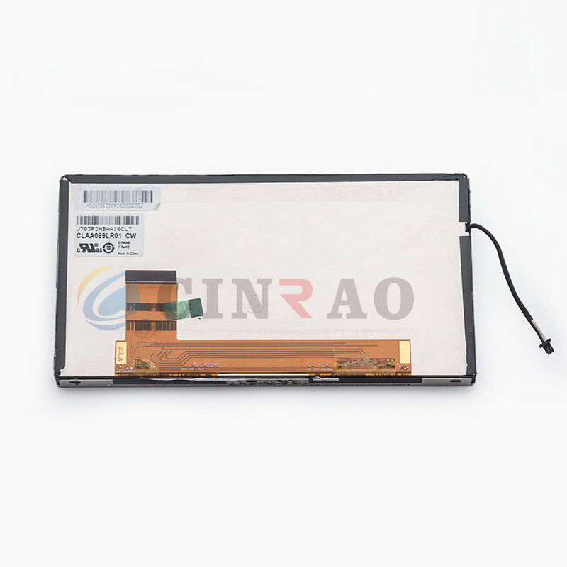 6,9 panneau d'écran de visualisation de pouce CLAA069LR01CW TFT LCD pour le remplacement de pièces d'auto de voiture